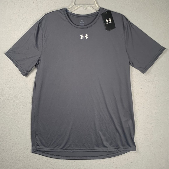 Under Armour Other - Under Armour Team Tech Shirt Mens Medium Gray Short Sleeve Loose Fit Lightweight